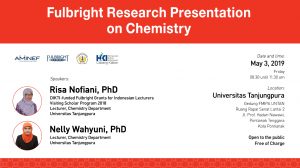 Fulbright presentation of chemistry